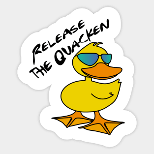 Release the Quacken Sticker